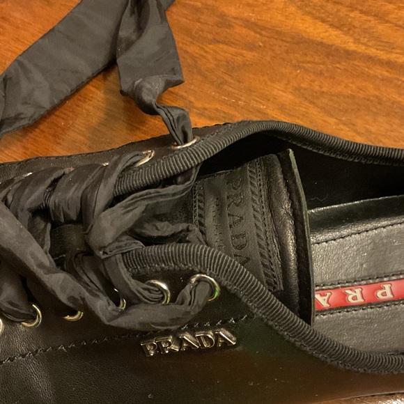 Prada Authentic Style Lambskin sneakers - Picture 6 of 7